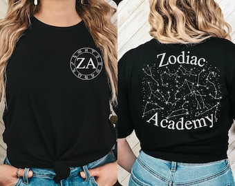 Licensed Zodiac Academy Tshirt | Twisted Sisters | Booktok Shirt | Bookish | Bookworms | Spicy Book Lovers | Fantasy Books | Smut reader