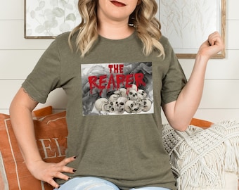 Lizensiertes Lady of Darkness The Reaper Tshirt Melissa Roehrich Darkness Series Rayner Tee Booktok Bookstagram Bookish Shirt Geschenk für Leser