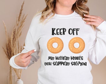 Buttery Bagels von Geraldine Grus Sternzeichen Akademie Sweatshirt Lizenz Twisted Sister Merch Booktok Bookstagram T-Shirt ZA Buch-Liebhaber-Geschenk Pullover