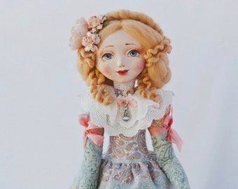 textile art dolls