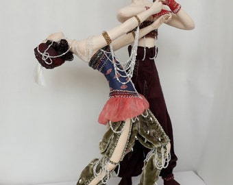 Scheherazade Ballet Art Doll, Russian Seasons Collectible, 17-inch