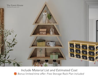 Christmas Tree Shelf Plan