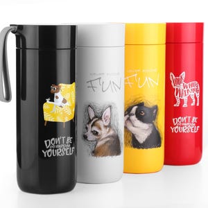 Thermosflasche Trinkflasche Isolierflasche Edelstahl-cadeau Thermobecher 400 ml