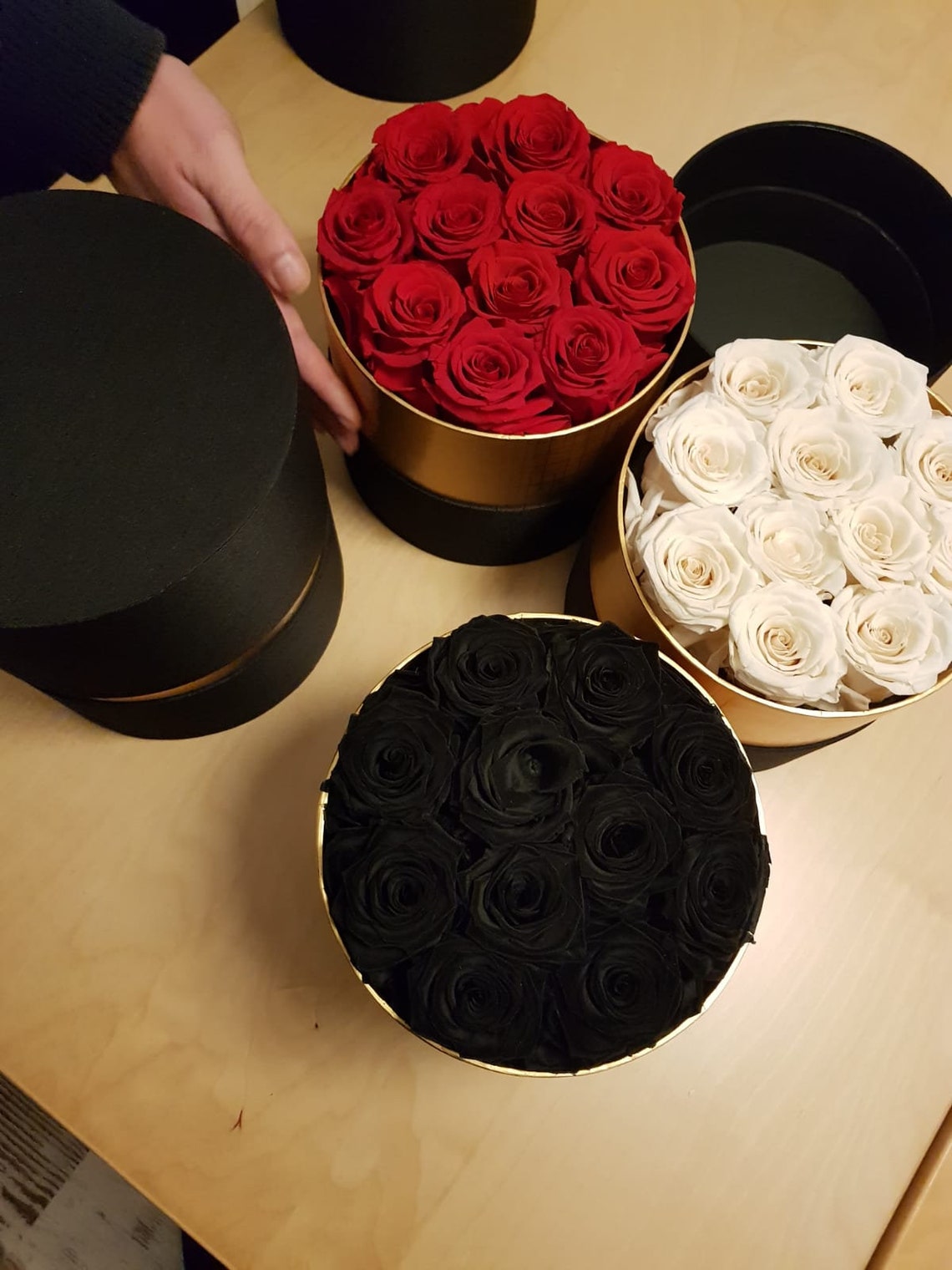 Infinity Rose Gift Box / Preserved Rose in Gift Box / Infinite Etsy