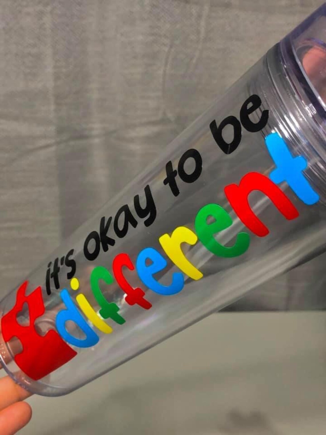 Autism tumbler Etsy