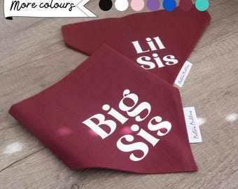 Puppy Announcement Dog Bandana: Big Bro/Sis, Photoshoot Prop