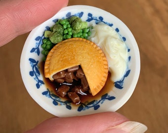 Steak Pie Fridge Magnet