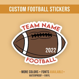 adesivos personalizados de futebol | esporte feito sob encomenda adesivo | Adesivos de futebol | Adesivos de equipe | Presente de futebol | Presentes para idosos | Adesivos de futebol feminino