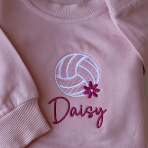 Personalized Volleyball Onesie, Baby girl volleyball, Baby Volleyball Gift, Baby shower gift, Custom Team Onesie, Custom baby gift