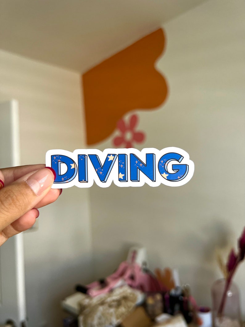 Diving| Girl Diving Stickers | Diving Team | Diving Gifts| Diving Coach ...