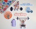 Fitness stickers , Planner stickers, Bullet journal stickers, Workout stickers, Gym Stickers, Crossfit, Girls Who Lift, Fitness Gifts 