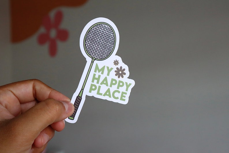 Badminton Sticker, Badminton Team Gifts, Badminton Coach Gifts ...