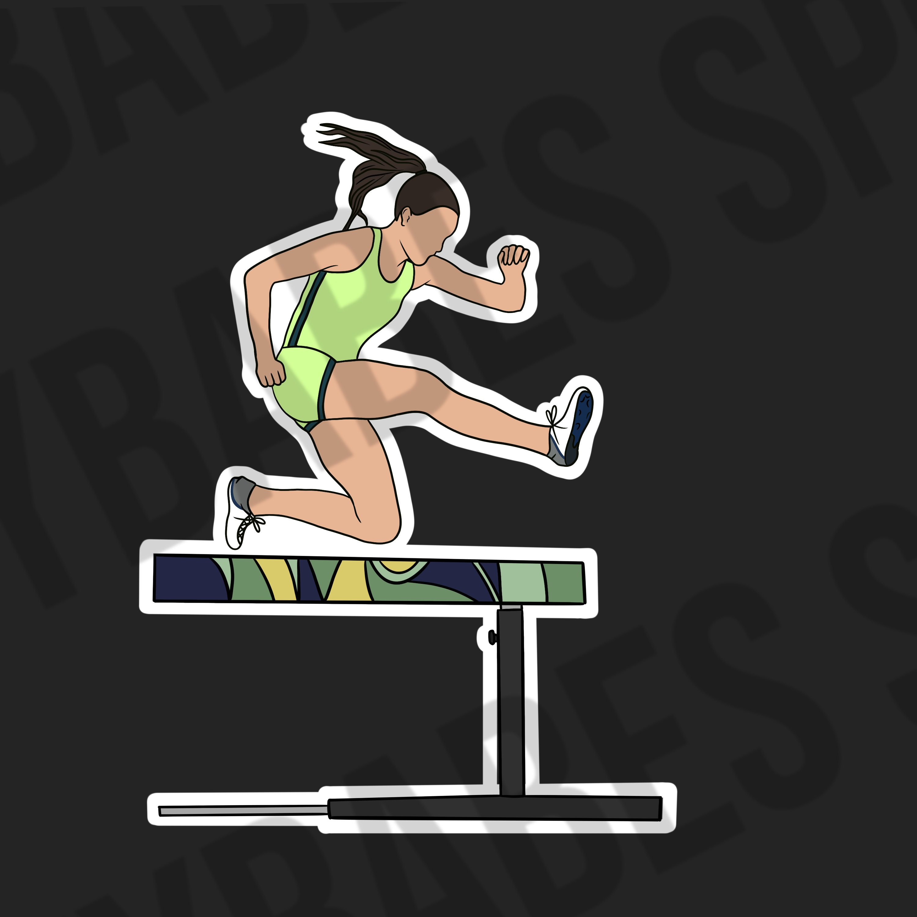 Track and Field Stickers Planner Stickers Bullet Journal Etsy