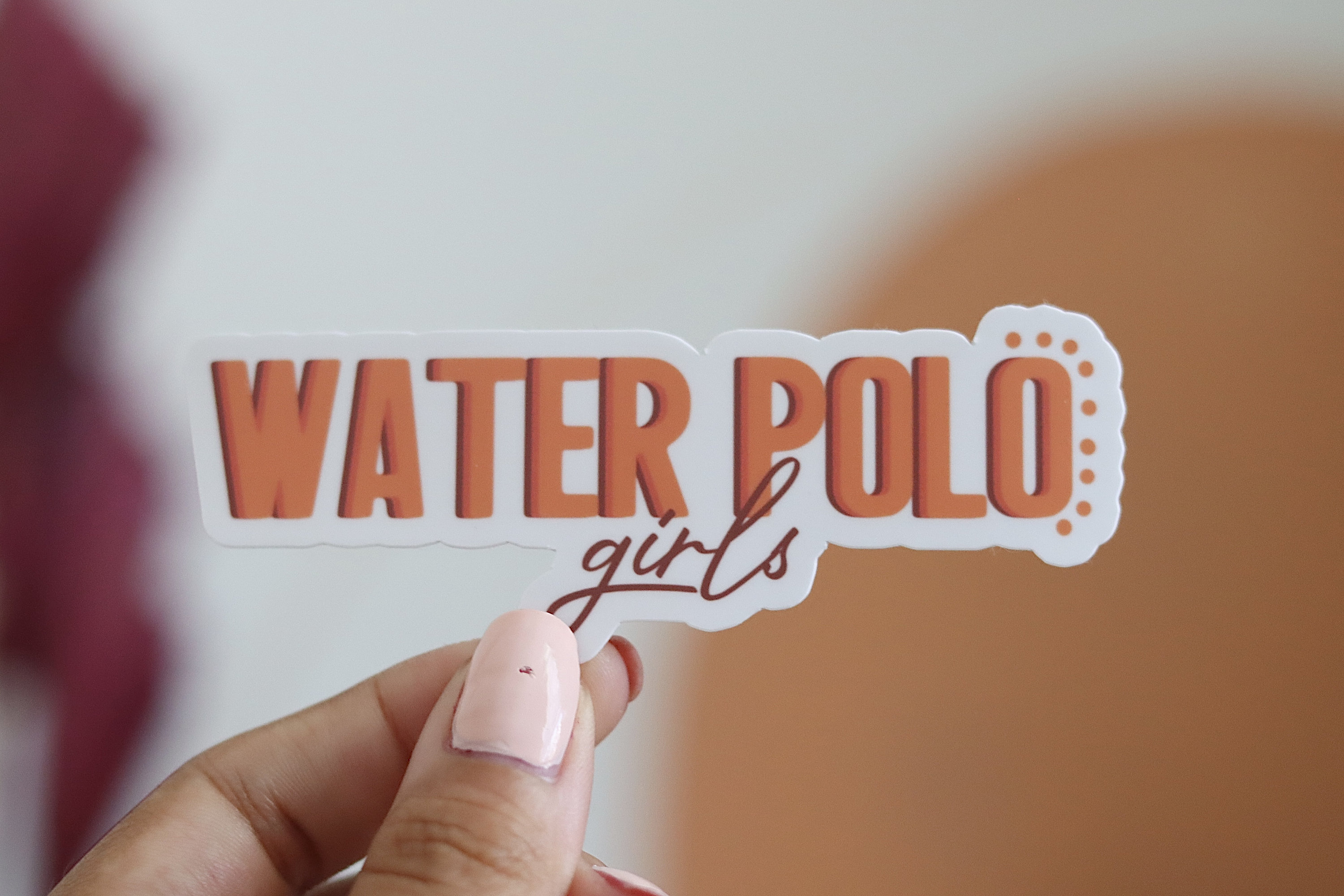 Water Polo Stickers Water Polo Water Bottle Water Polo Etsy