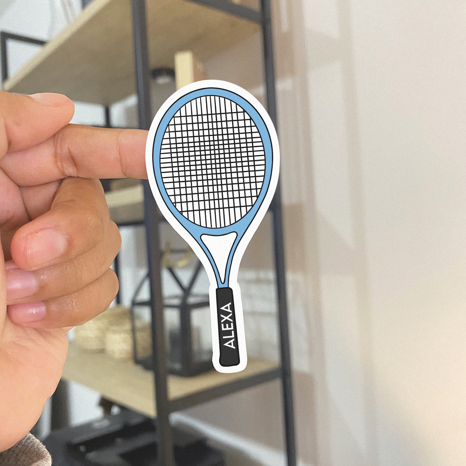 Custom Tennis Sticker Custom Sport Sticker Tennis Stickers Etsy