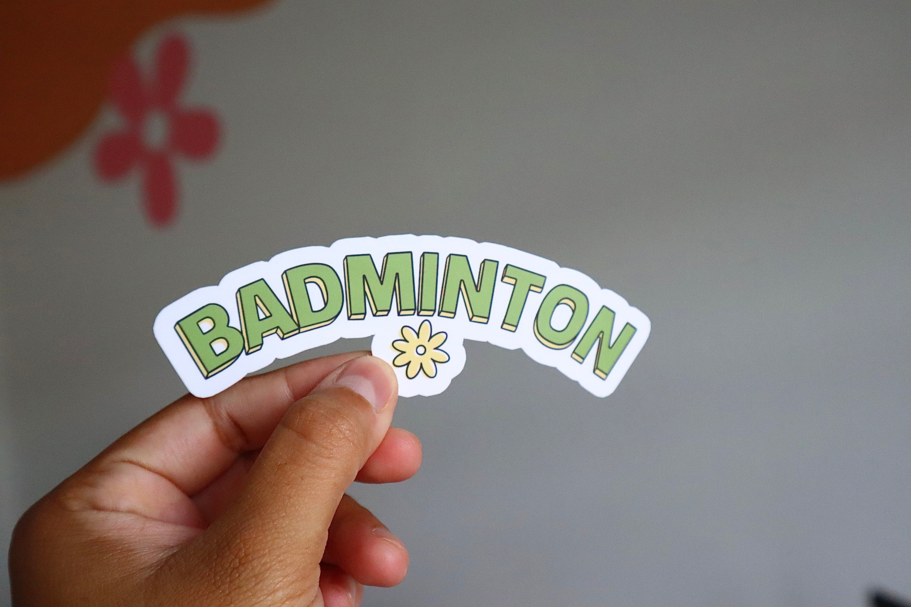 Badminton Sticker, Badminton Team Gifts, Badminton Coach Gifts ...