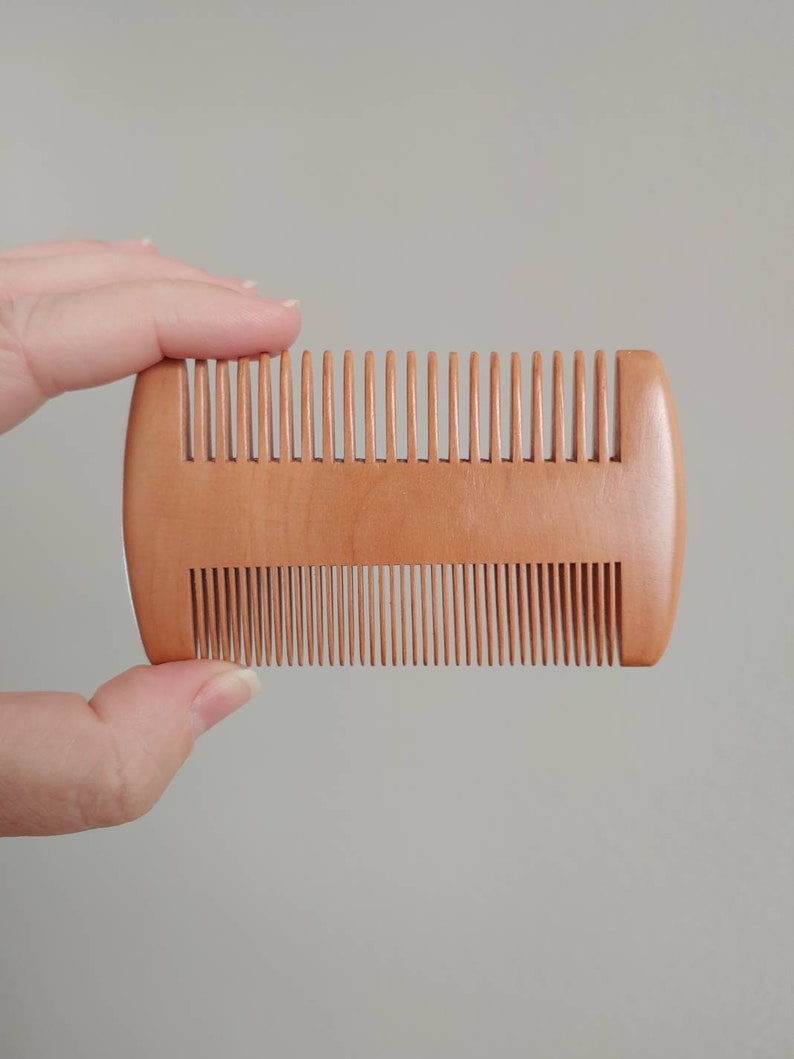 Macramé Comb, Wood, Double Sided, Fringe Comb, Macrame Brush image 10