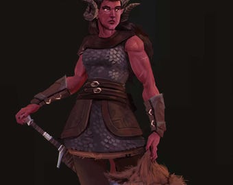 Dungeons & Dragons Character Commission - TTRPG DnD Art, Pathfinder Commissions Original Paintings Fantasy Illustrations