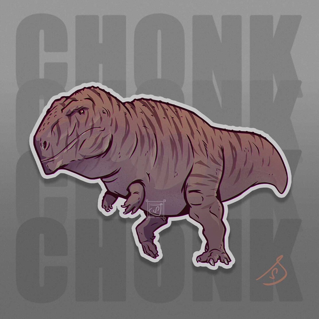 Cretaceous Chonkers - Chonky Carcharodontosaurus, Mapusaurus, Original ...