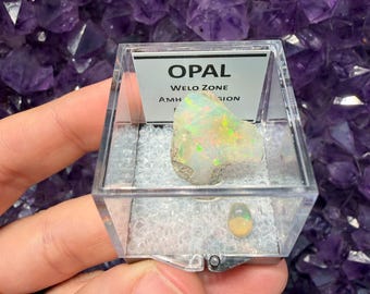 Ethiopian Opal (Encased) - Rough Raw Natural - 1 Stone