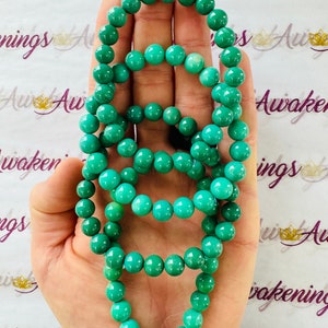Sea Green Agate Bracelet - 8mm