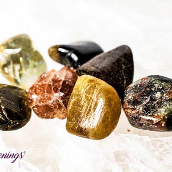 Watermelon Tourmaline (Small) - Tumbled