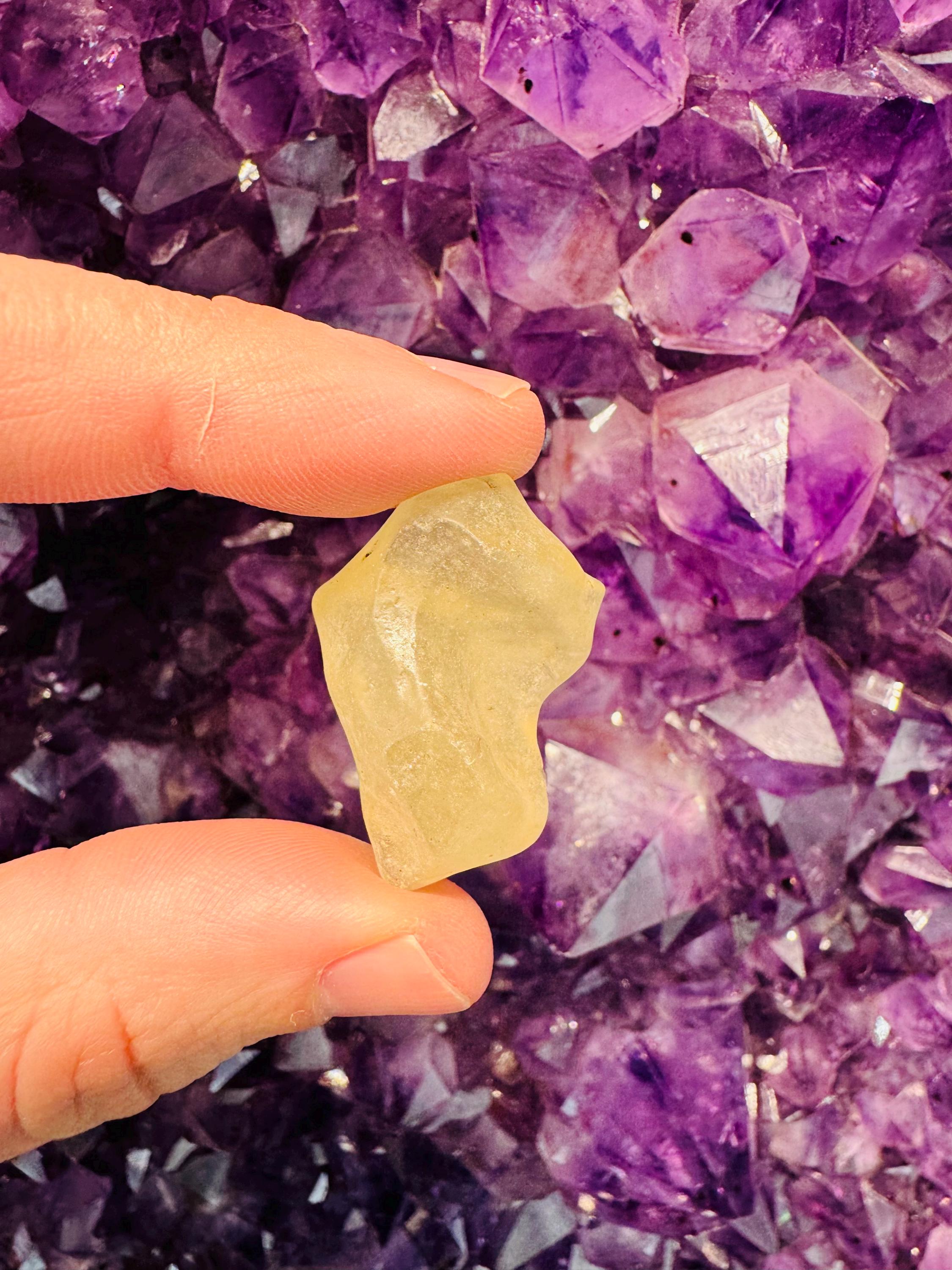 Libyan Desert Tektite/Glass - Rough Raw Natural - 1 Stone