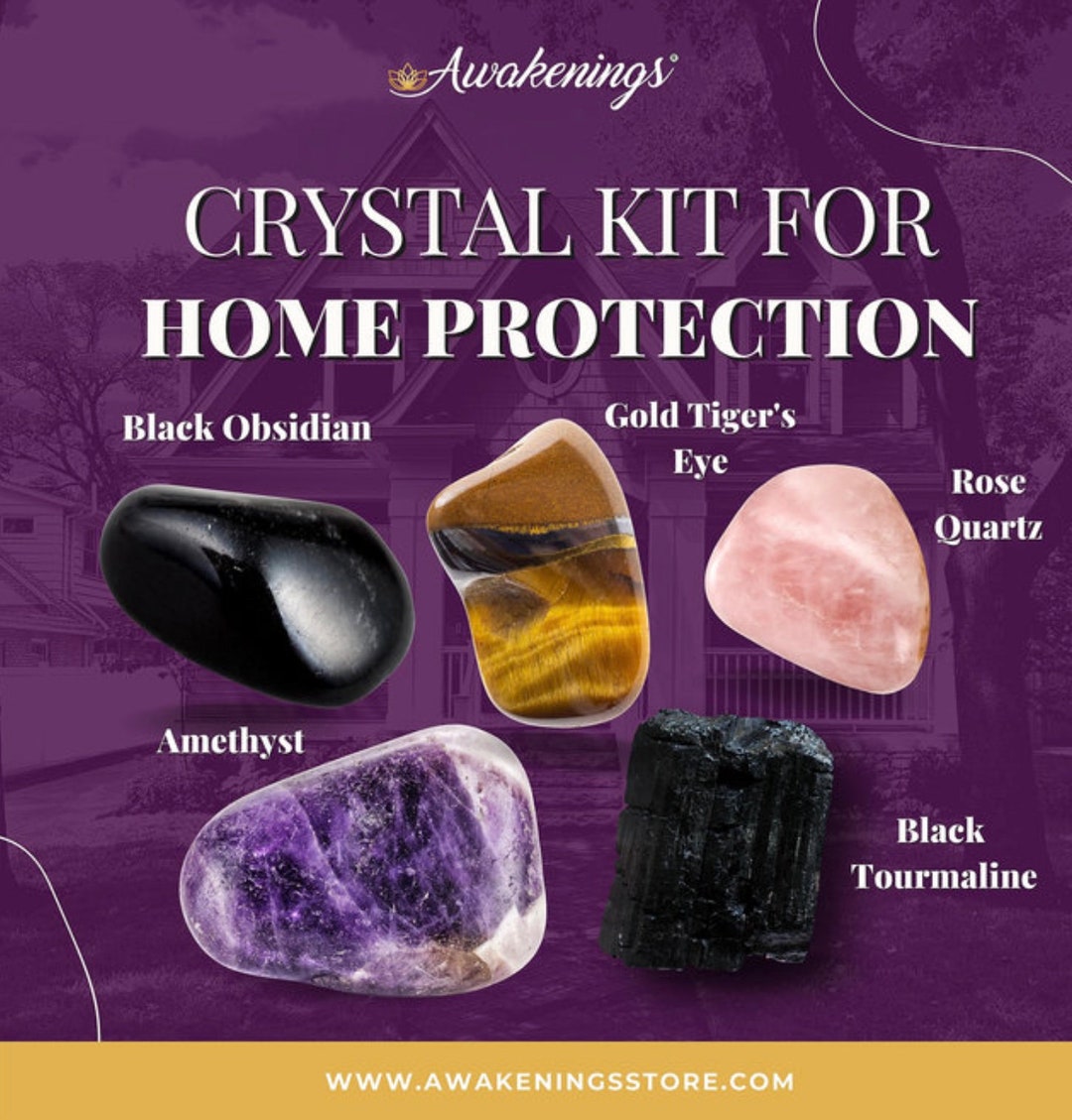 Home Protection Crystal Kit Etsy