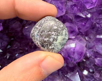 Kammererite "Stone of Spiritual Development" - Tumbled - B Grade - 1 Stone