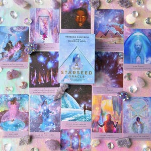 Cartas del Oráculo de las Semillas Estelares - Baraja de Tarot - Solo en Etsy