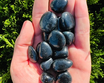 Greenland Black Jade - Tumbled - 1 Stone - Etsy Only