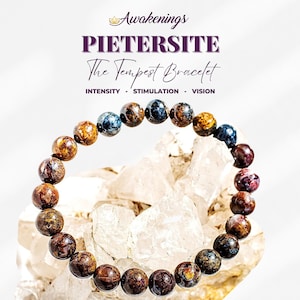 Pietersite Bracelet - 8mm