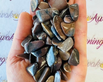 Irnimite (Blue Jasper) - Tumbled