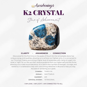 k2 w/Azurite - Tumbled