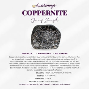Coppernite - Tumbled - 1 Stone