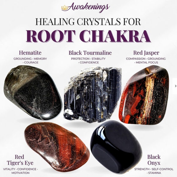 Root Chakra Crystal Kit