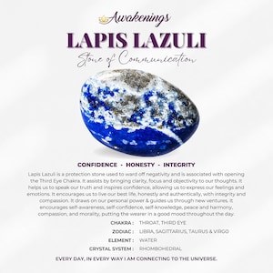 Lapis Lazuli - Tumbled