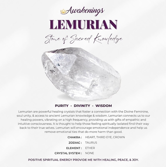 lemurian quartz (point) lemurian quartz (point)