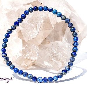 Lapis Lazuli Bracelet - 4mm - 6.50 inches