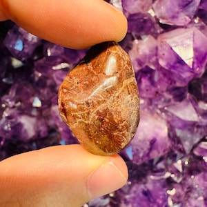 Hyacinth Zircon - Tumbled - 1 Stone - Etsy Only