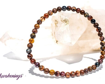 Pulsera de pietersita - 4 mm - 6,50 pulgadas