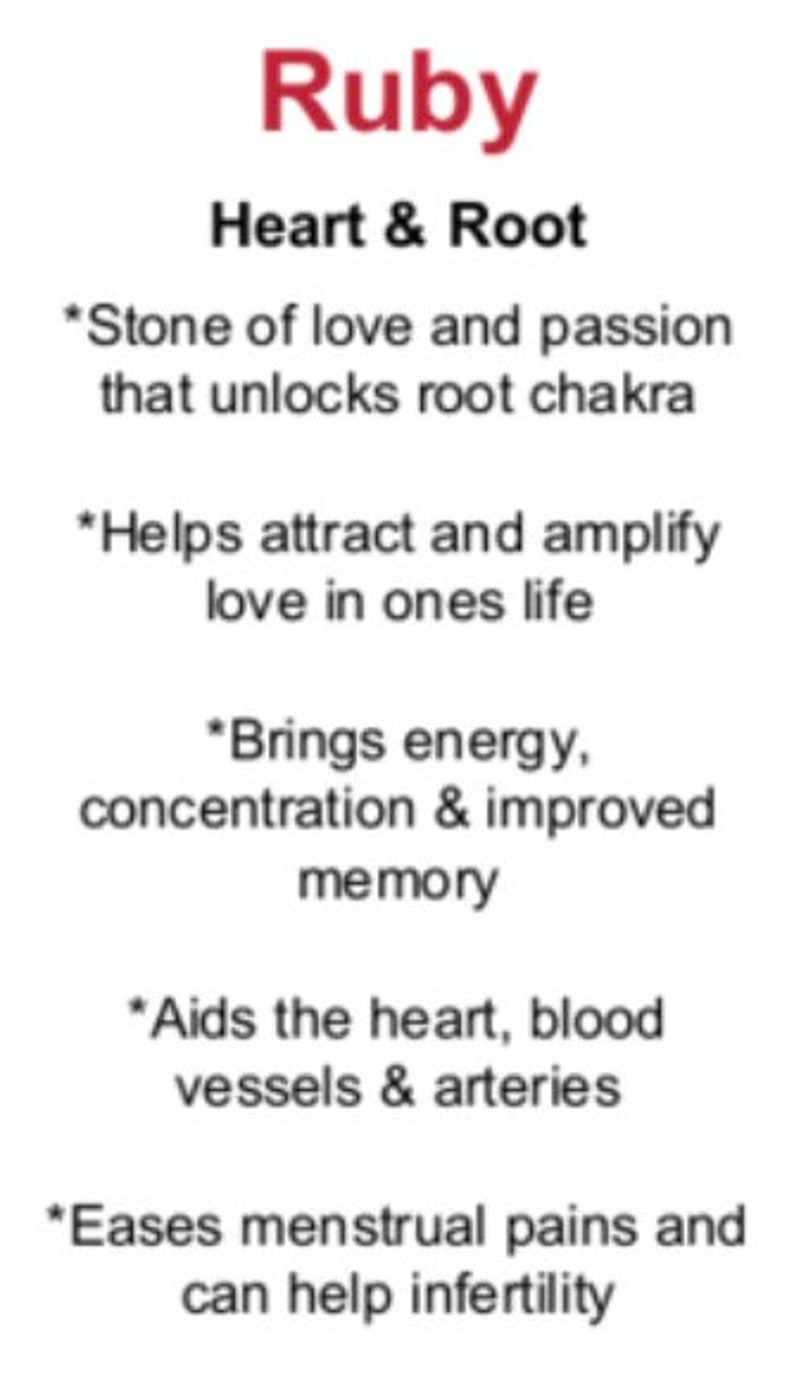 Rubin - getrommelt Bild 5