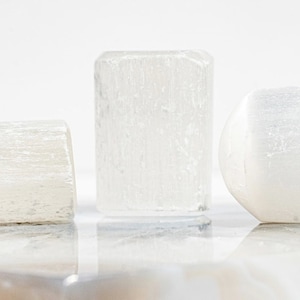 Selenite (Satin Spar Gypsum) - Tumbled