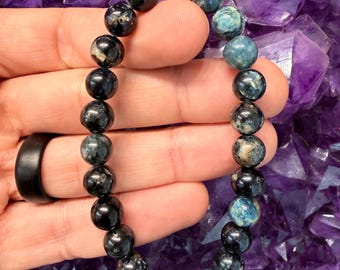 Paraiba Blue Tourmaline Bracelet - 8mm (Etsy Only)