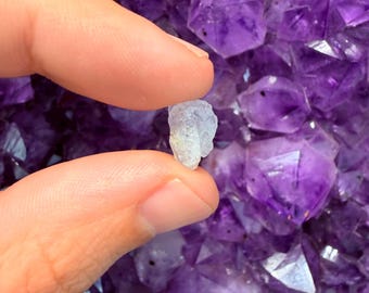 Lilac Herderite - Rough Raw Natural - 1 Stone