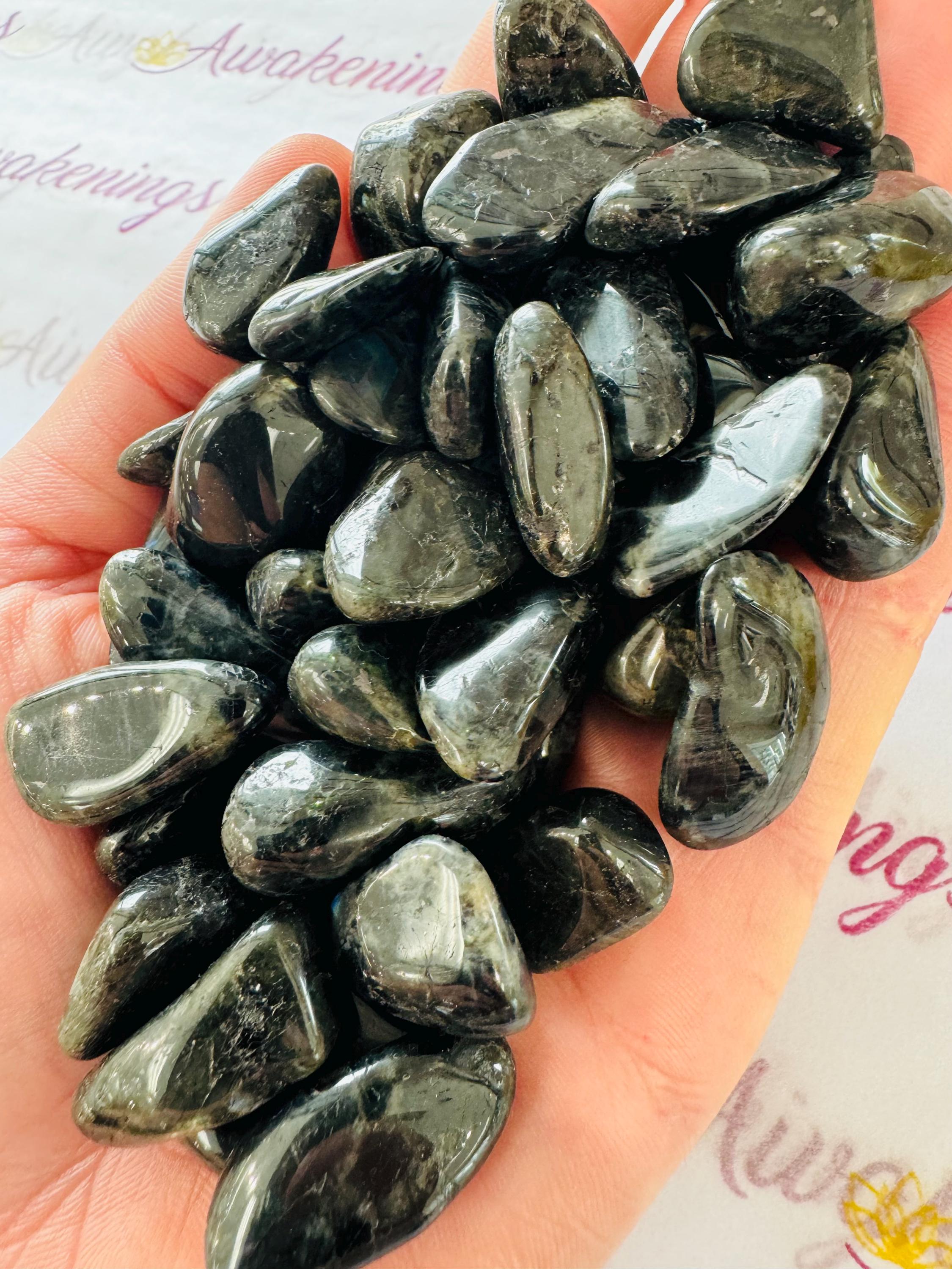 Spectrolite Tumbled Spectrolite (finland Labradorite) - Tumbled - 1 Stone - Etsy