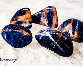 Sunset Sodalite - Tumbled
