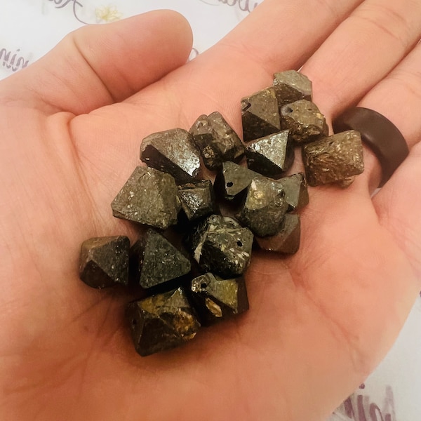 Magnetite Bead - Rough Raw Natural