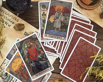 Akashic Eye Tarot Rider-waite Kabbalistic Paths Lenormand