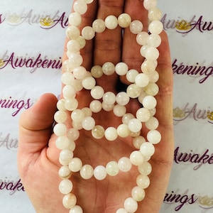 Goshenite Beryl Bracelet - 8mm